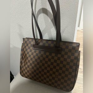 Louis Vuitton Damier Ebene Parioli Shoulder Bag